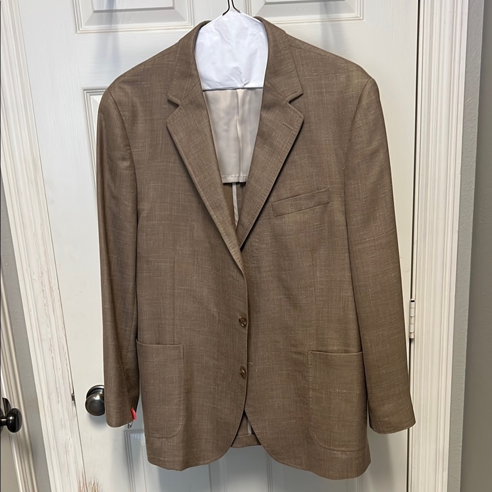 Men's Peter Millar Tan Blazer